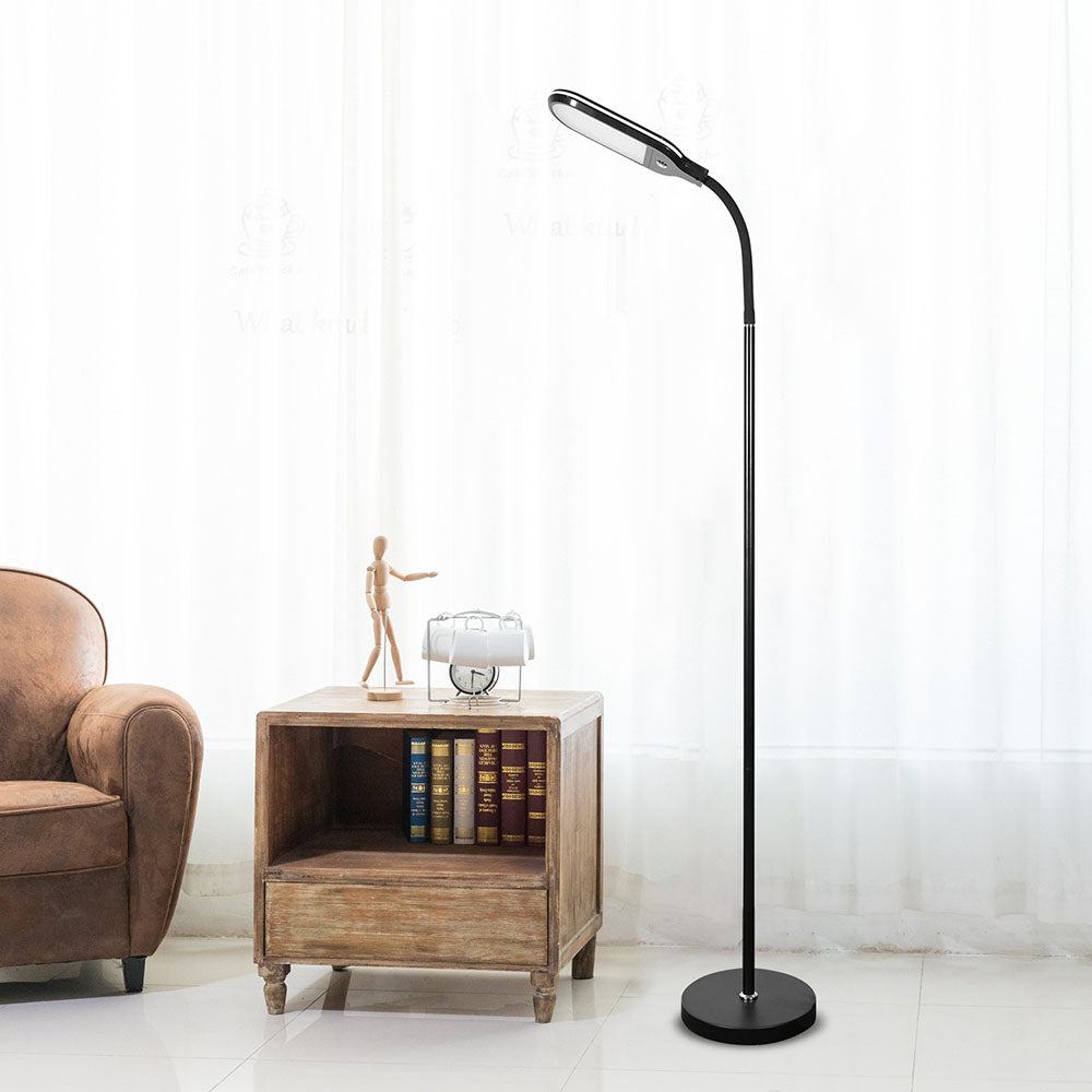 12W LED Floor Lamp Dimmable Modern Reading Lamp