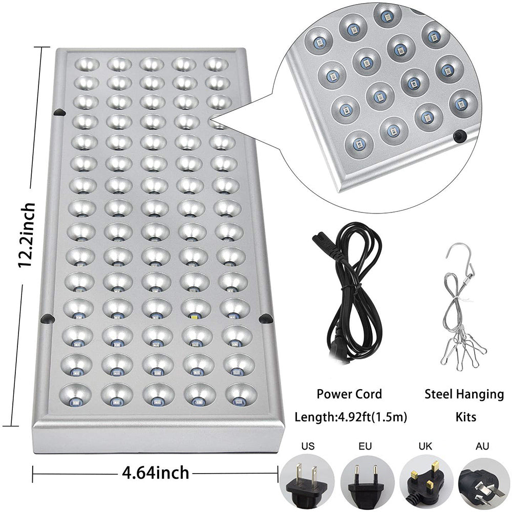 Luz LED para plantas con panel de espectro completo 25W/45W