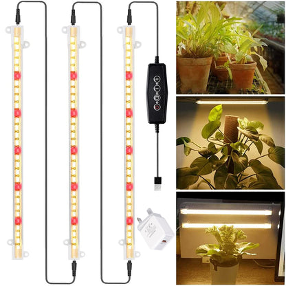 Tiras de luz LED para cultivo Luz solar de espectro completo de 3500K