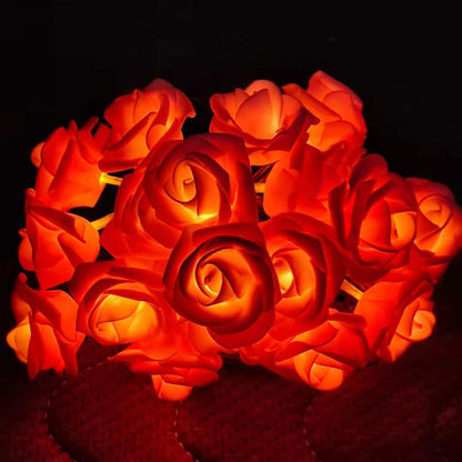 Guirlande Lumineuse Fée Fleur Rose