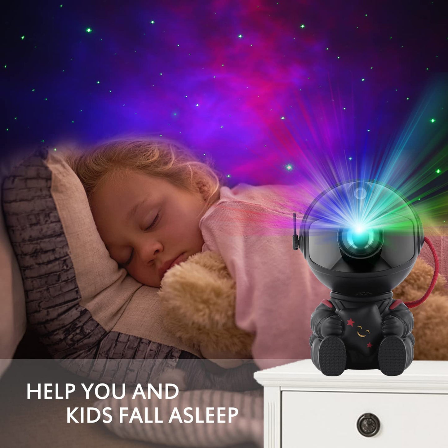 Galaxy Projector Star Night Light