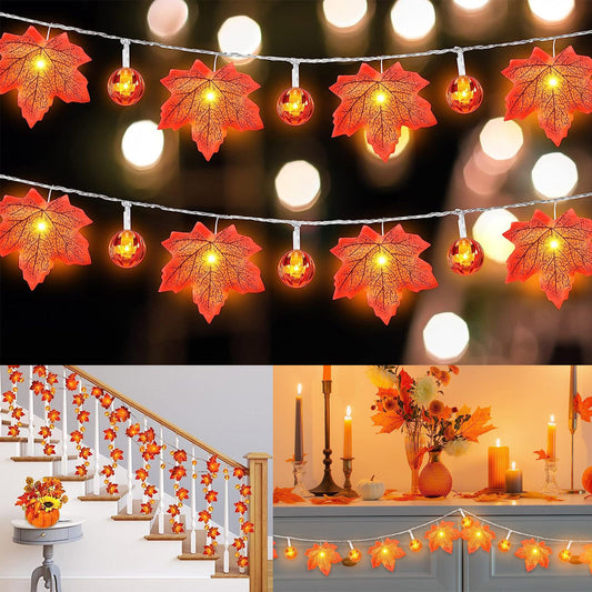 Fall Garland String Lights