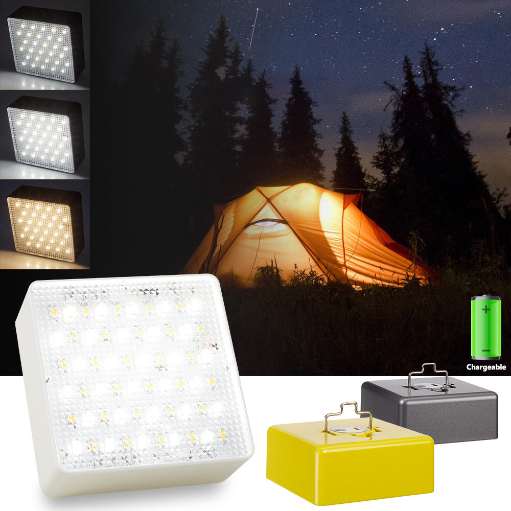 LED-Camping-Laterne, wiederaufladbar, tragbare Zeltleuchte