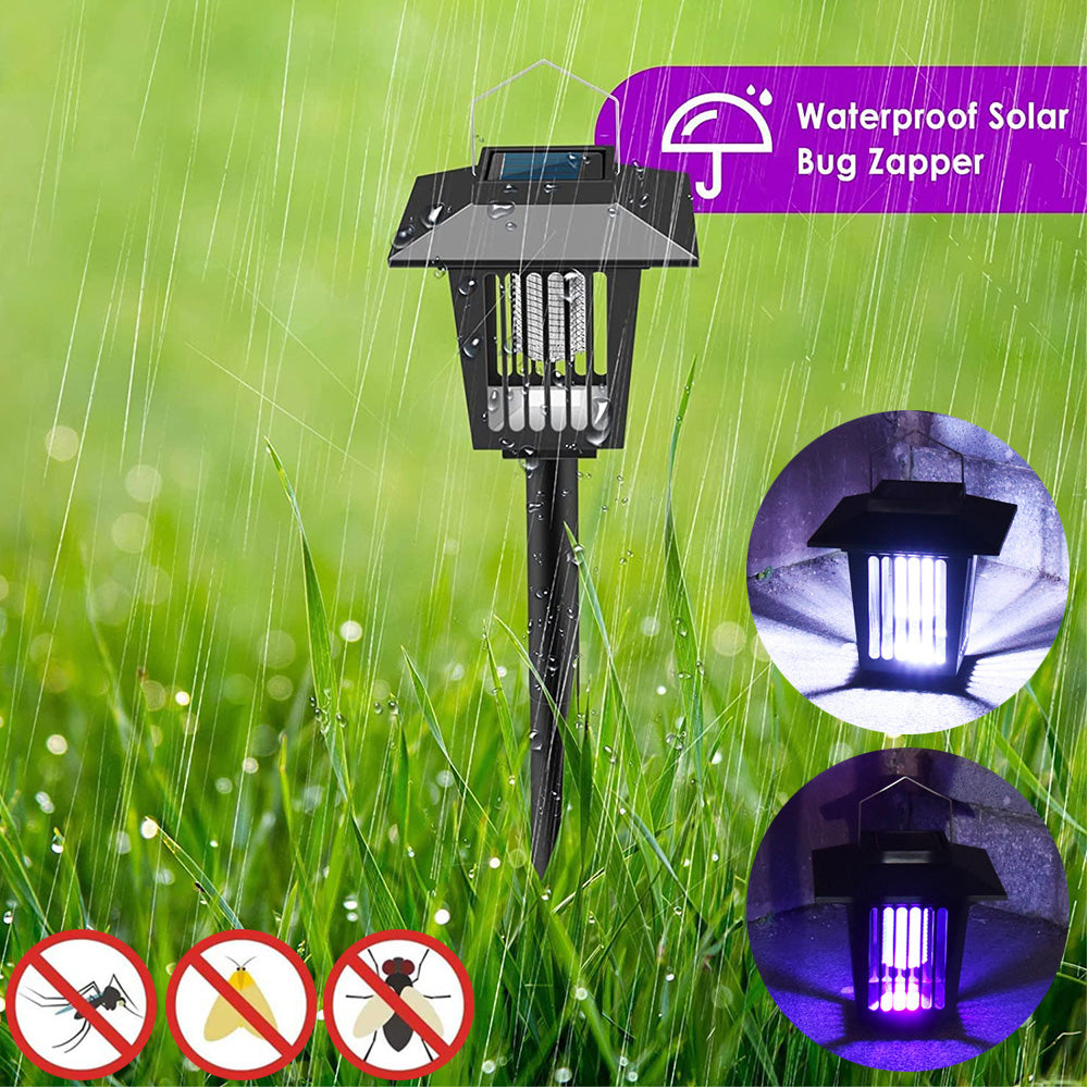 Solar Pathway Lights LED Mosquito Killer Light