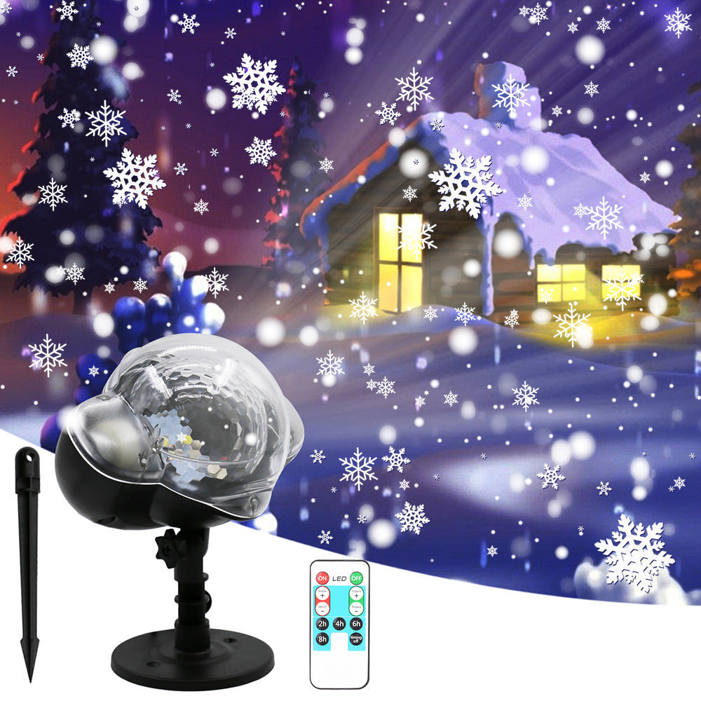 Waterproof LED Dynamic Moving Snowing Projector Light