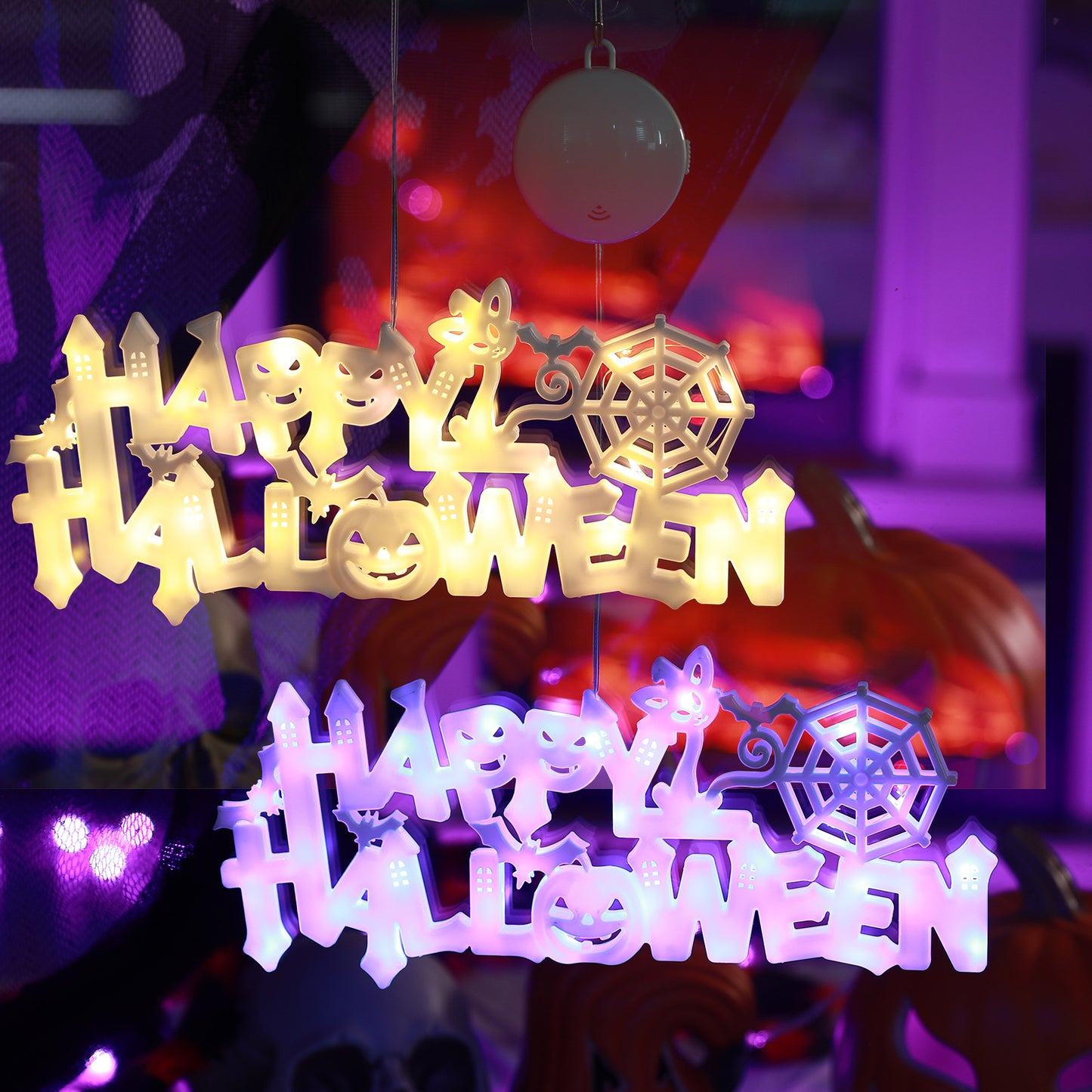 Halloween Light-up Window Decoration