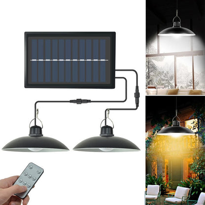 Waterproof Solar Vintage Pendant Lights