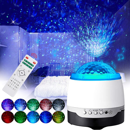 LED Galaxy Star Projector Night Light