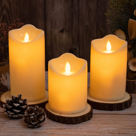 Flameless Votive Candles Smokeless Electric Fake Candle