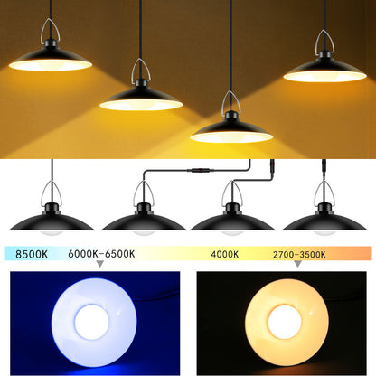 Vintage LED Solar Pendant Lights