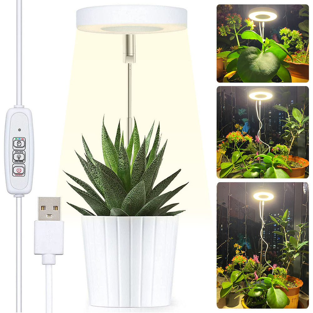 Luz LED para plantas con luz solar de espectro completo y alto brillo