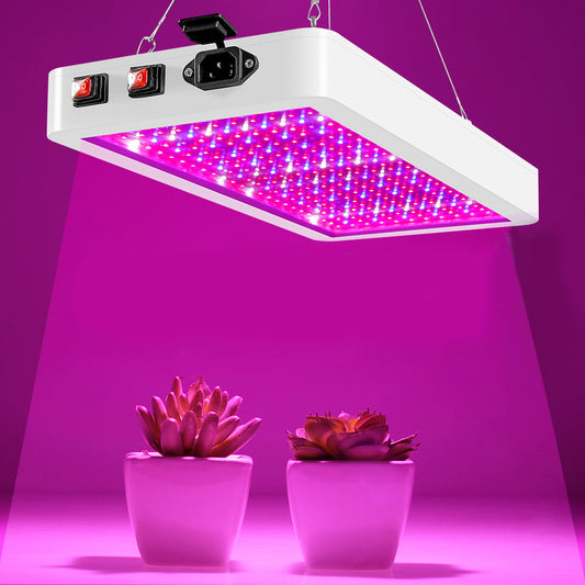 LED Grow Light Full Spectrum Red Blue Light 81-312LEDs 25W-80W