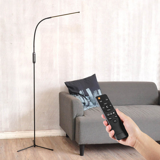 Dimmable LED Floor Lamp Adjustable Gooseneck