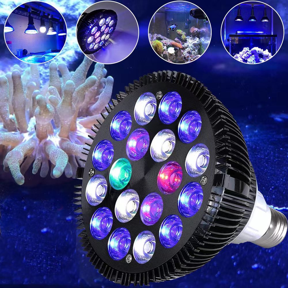 LED-Aquarium-Glühbirne 12W-54W