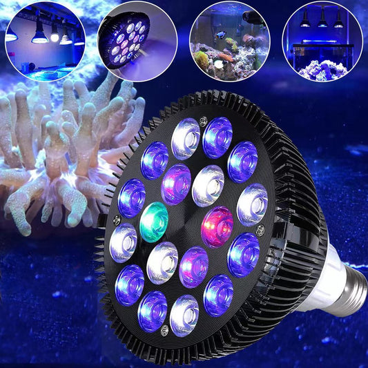 LED Aquarium Light Bulb 12W-54W