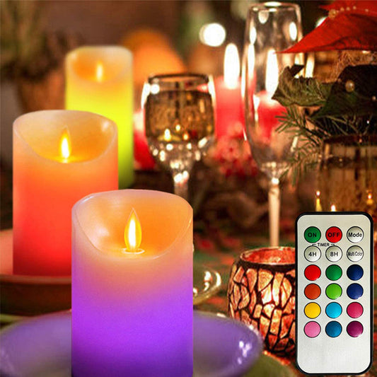 Flameless LED Candles Light