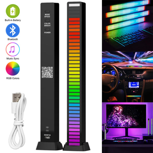 Sunicol LED Stripe LED-Gaming-Licht, Bluetooth, USB-betrieben, LED