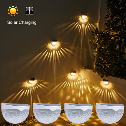 Lampes solaires extérieures pour poteaux de clôture