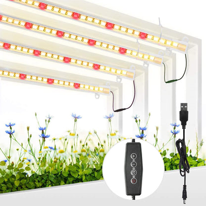 Tiras de luz LED para cultivo Luz solar de espectro completo de 3500K