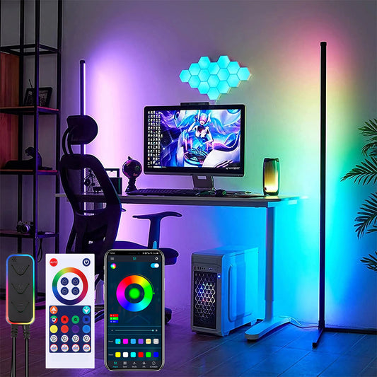 Bluetooth LED Stehleuchte RGB