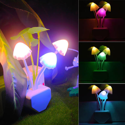 LED Sensor Night Light Plug-in Wall Lamps