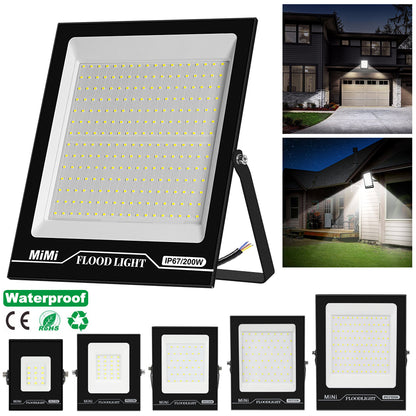 Farola LED ultrafina impermeable