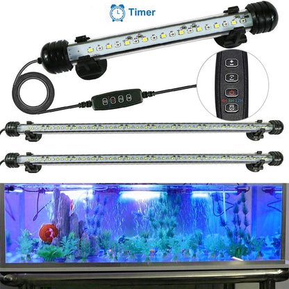 Submersible LED Aquarium Light with Timer Auto On/Off