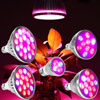 5W-18W High Brightness Full Spectrum LED Grow Light Bulb