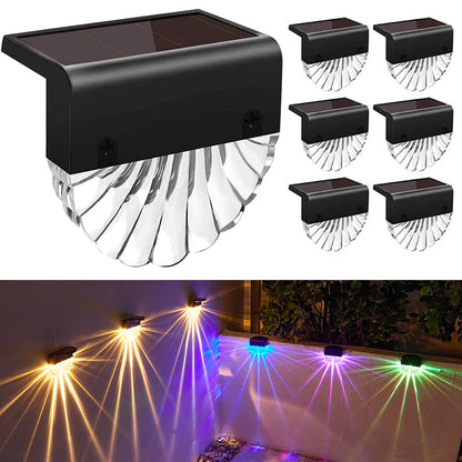 Luces de paso solares LED impermeables a prueba de agua