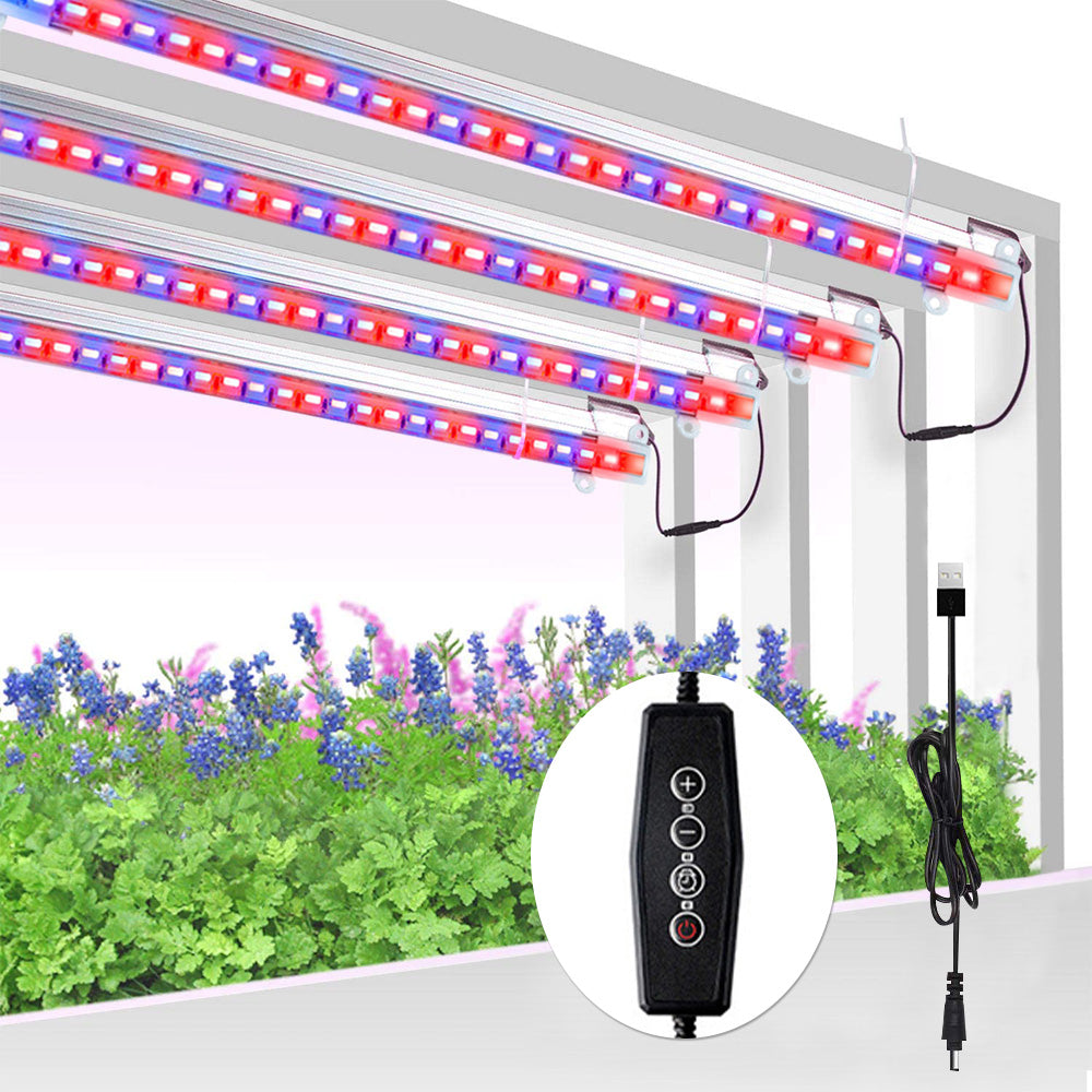 Tiras de luz de cultivo LED regulables de espectro completo