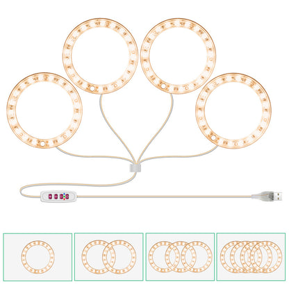 Vollspektrum-USB-LED-Pflanzenwachstumslicht-Sonnenlicht