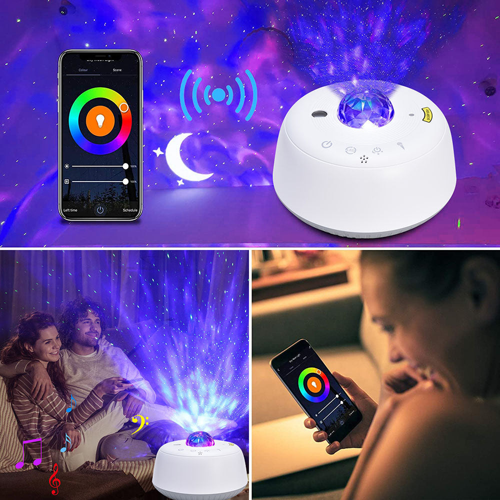 LED Star Galaxy Projector Light