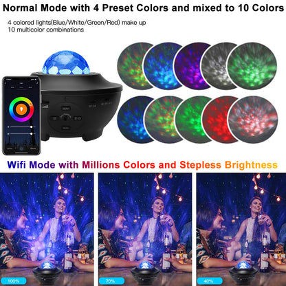 WIFI Smart LED Galaxy Projector Light