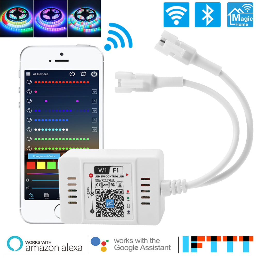 WiFi Voice Music SPI Led Controller