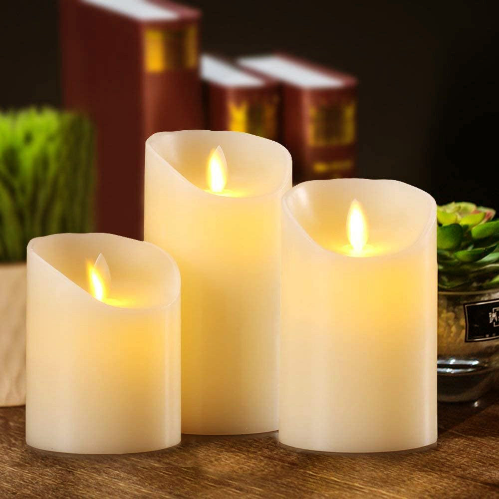 Bougies électriques votives sans flamme