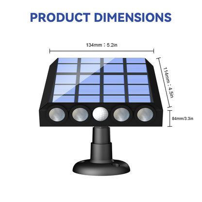 Waterproof LED Motion Sensor Solar Lights