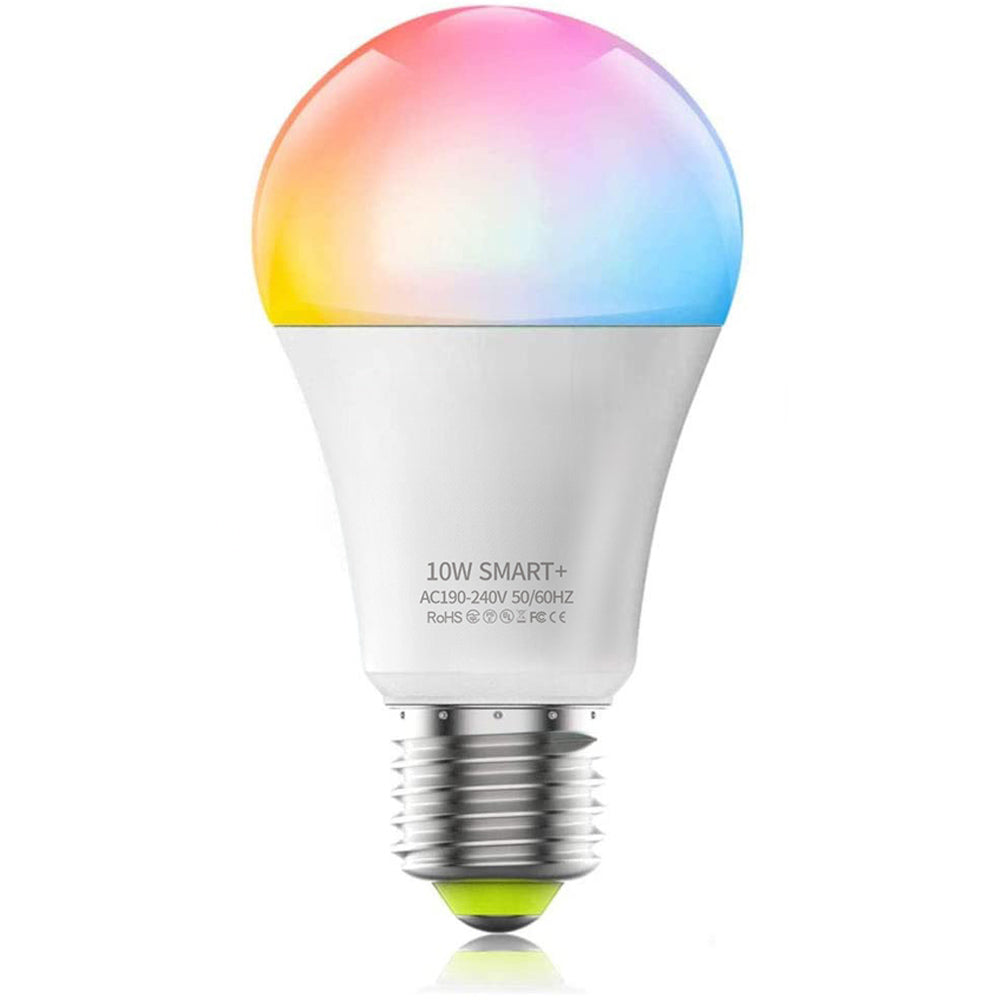 Smart Light Bulb 10W Wifi Alexa Dimmable RGB+CCT