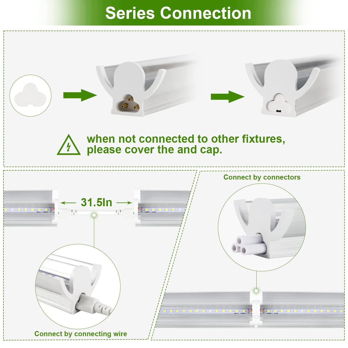 Grow Light T5 ( 2pcs/4pcs x 10 Watts)