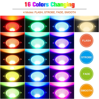 Waterproof Outdoor Spotlight 6W RGB