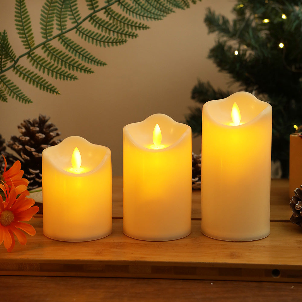 Flameless Votive Candles Smokeless Electric Fake Candle