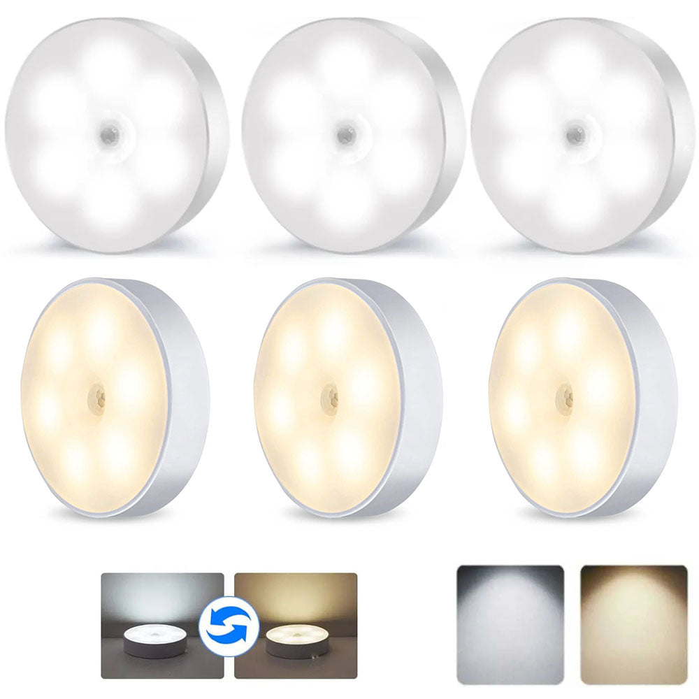 LED PIR Motion Sensor Light Color Switchable