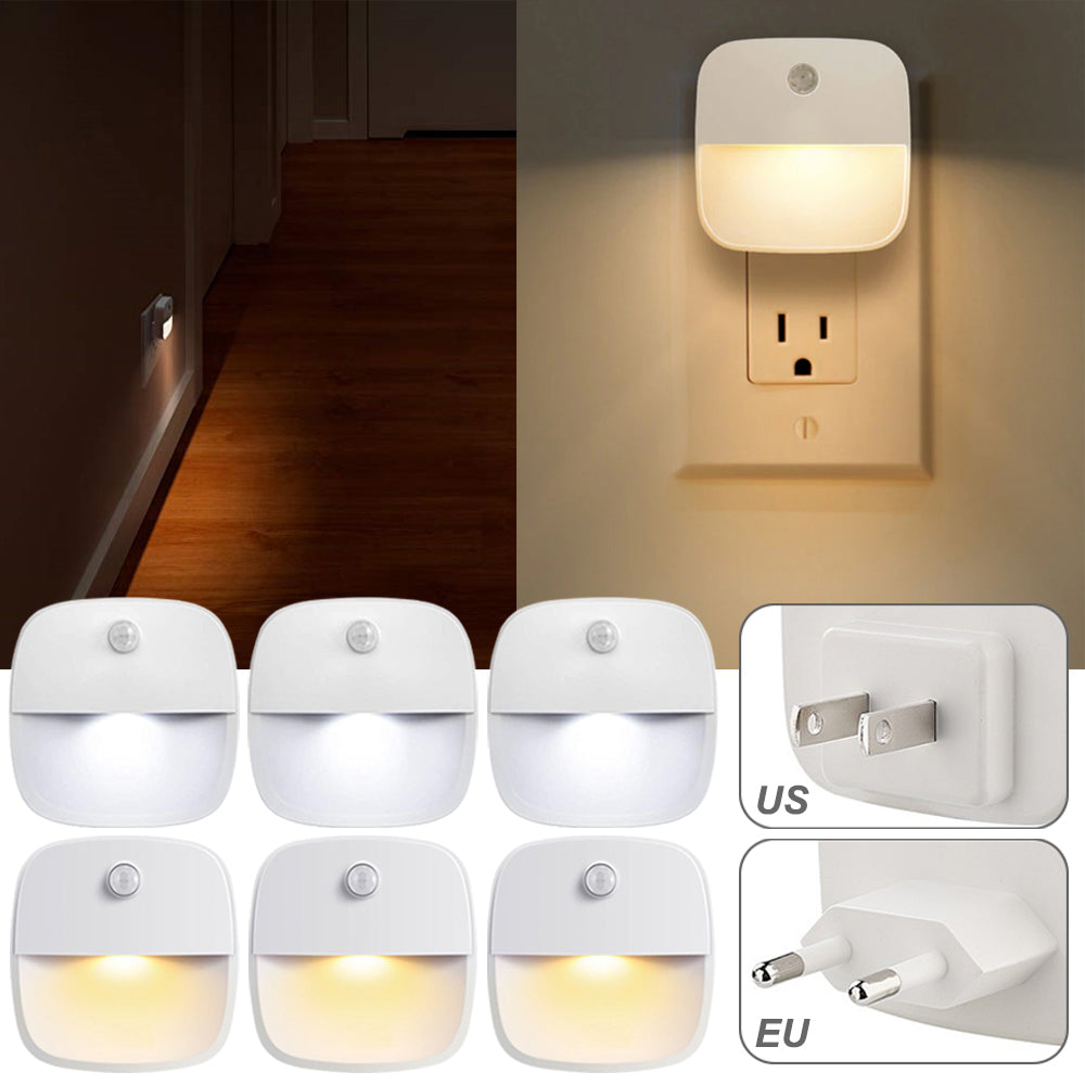 Plug-in LED Motion Sensor Night Light