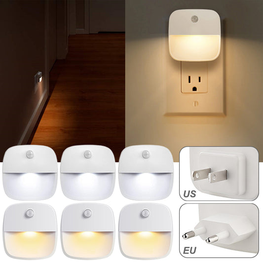 Plug-in LED Motion Sensor Night Light