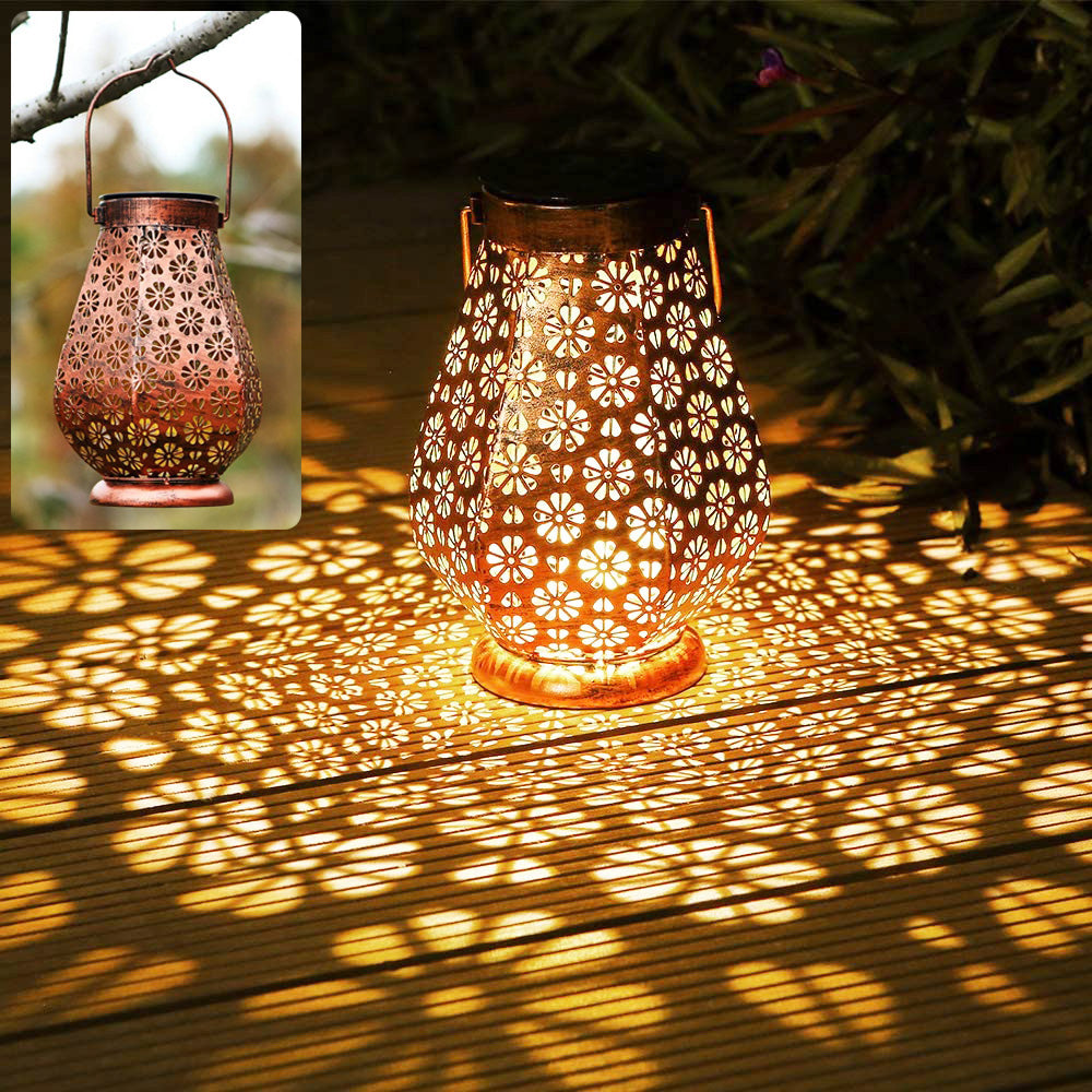 Solar Garden Lanterns Outdoor Hanging Lights