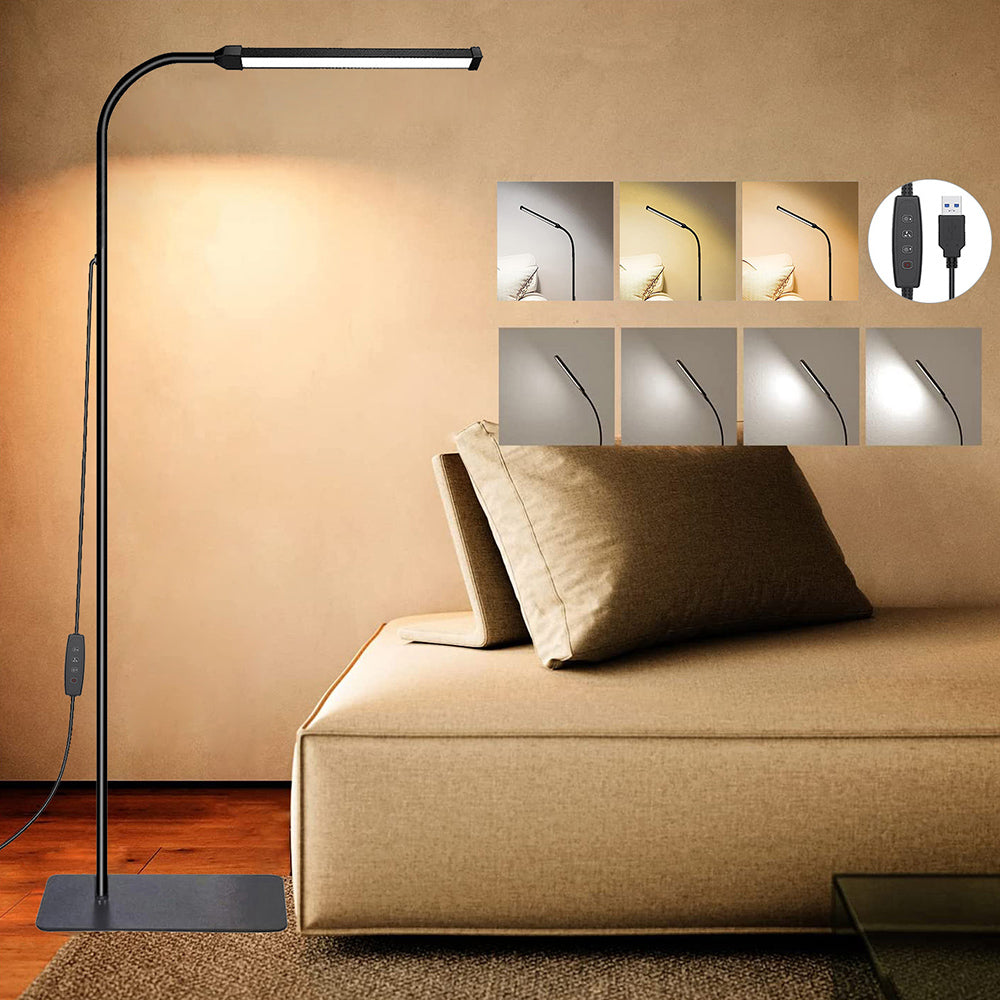 LED Floor Lamp Color Temperature Adjustable 10 Levels