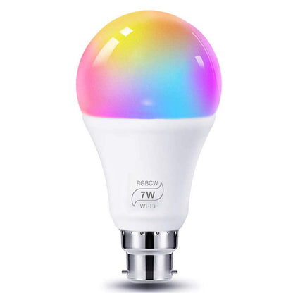 Ampoule LED intelligente E27/B22 Wifi