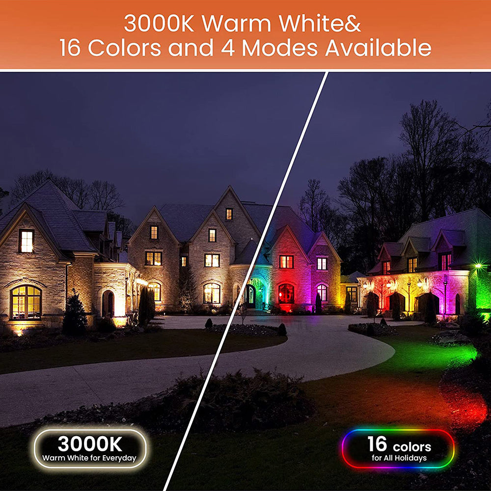 Waterproof Outdoor Spotlight 6W RGB