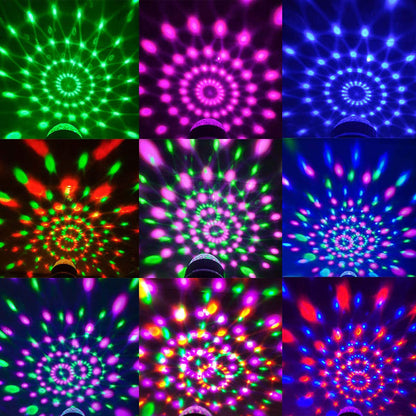 Luces LED de fiesta disco activadas por sonido