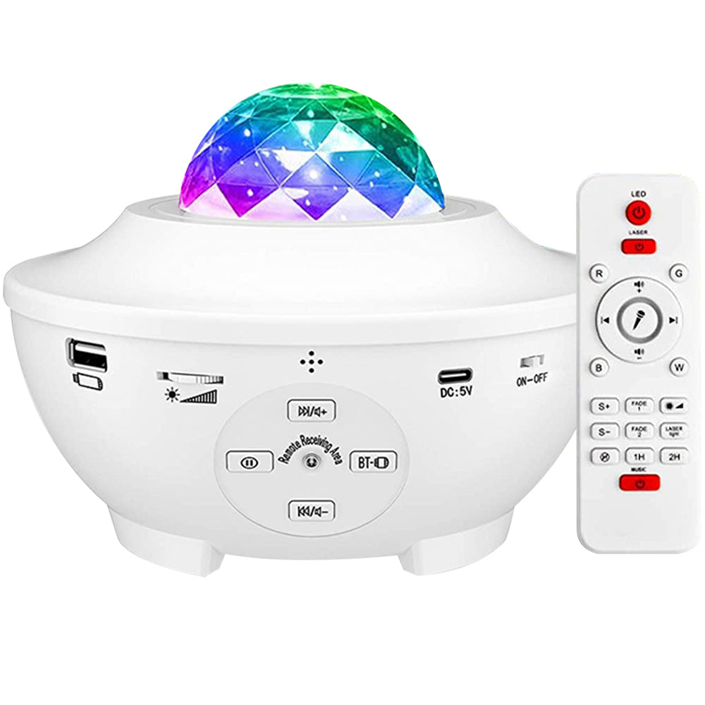 LED Star Night Light Bluetooth Music Player