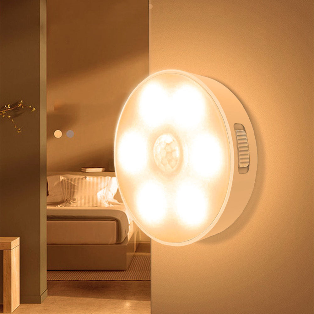 Rechargeable PIR Motion Sensor Light